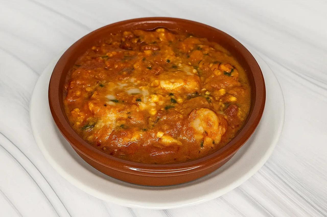 Garides — Prawns in Tomato Sauce