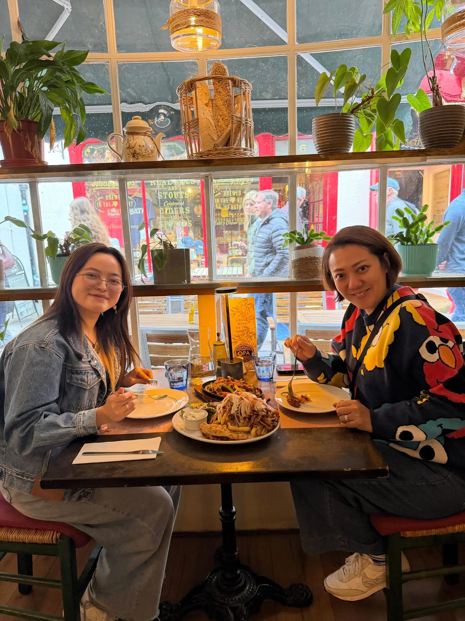 Interior of Jars Meze Bath restaurant