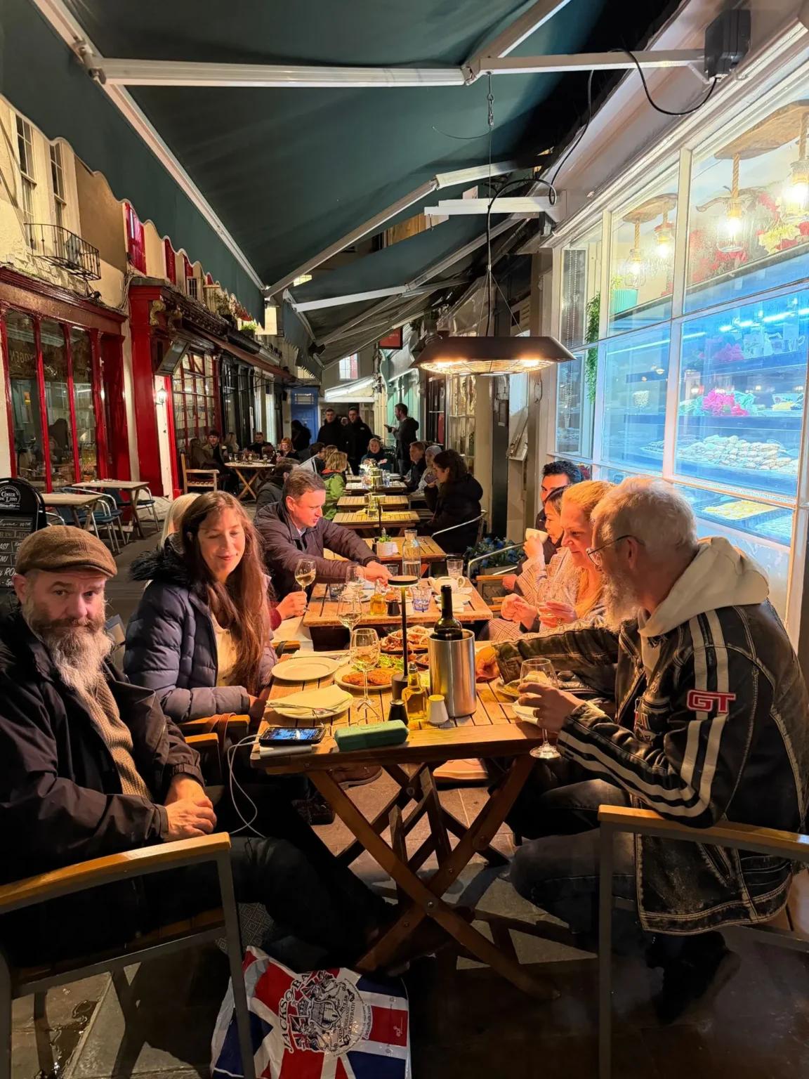 Jars Meze in the historic city of Bath, UK.