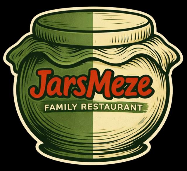 Jars Meze logo for the Greek restaurant in Bath.